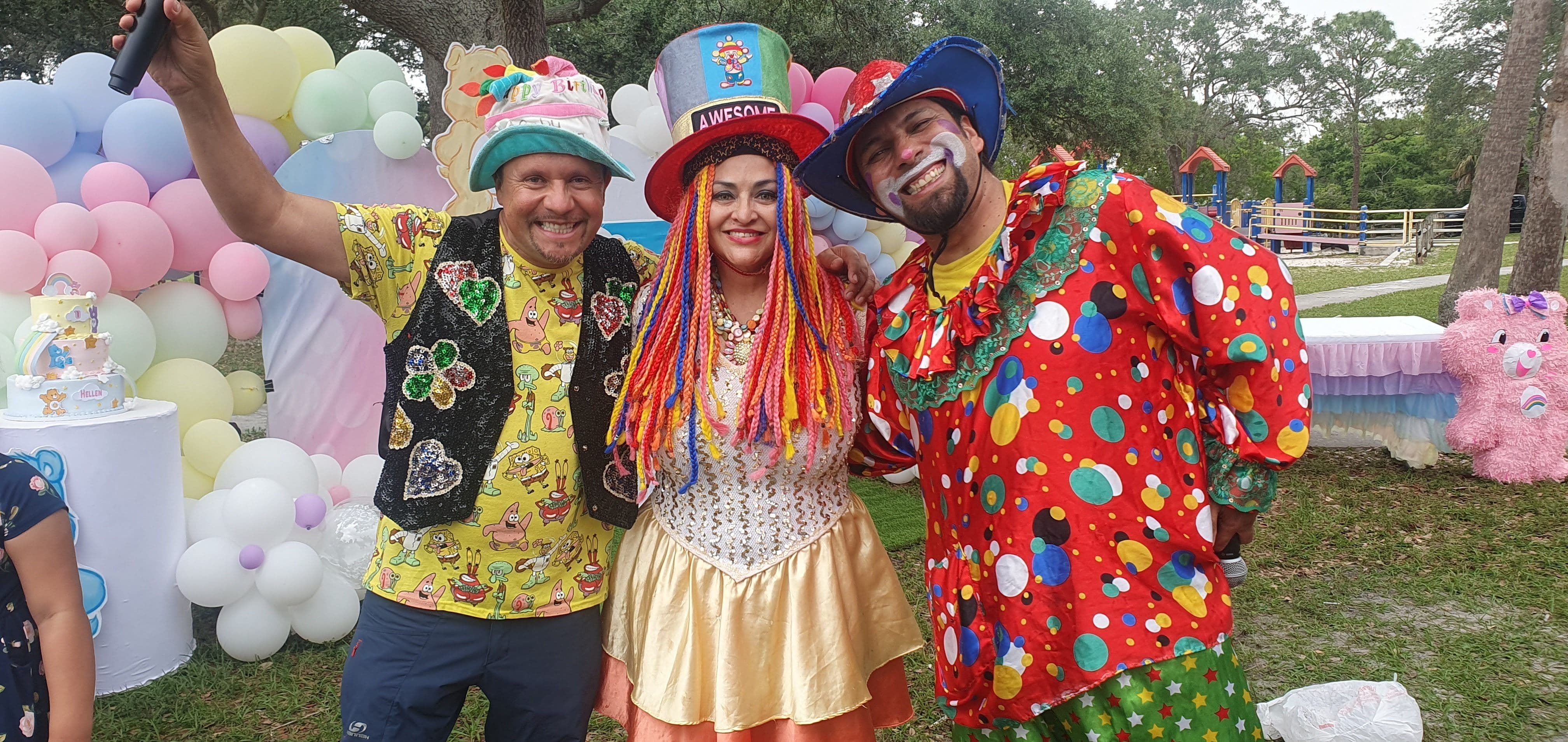Magic, face painting, Balloon animals, fun games, amplified equipment, hilarious