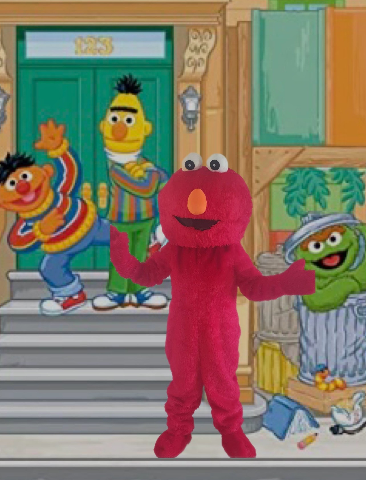 Our Characters come with an assistant for musical games with prizes, umplified equipment and pictures